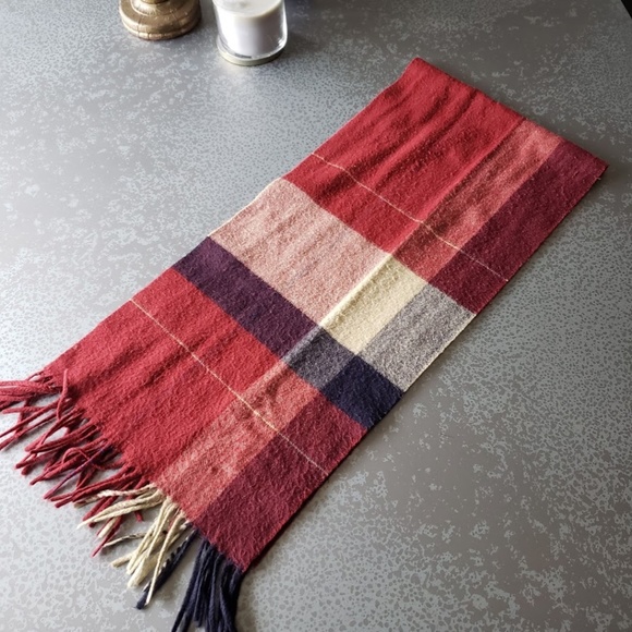 Christian Dior Scarf (Unisex) Red, Navy, Cream - Picture 4 of 4